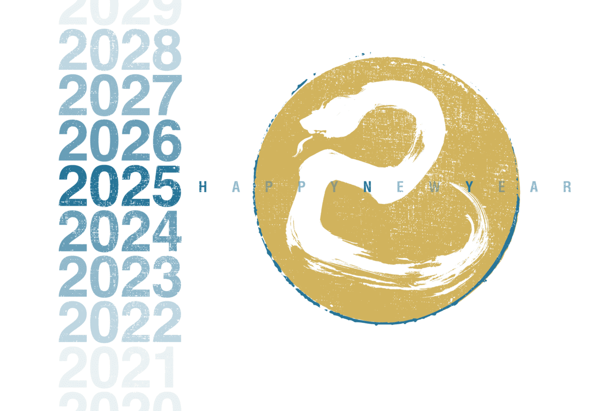 2025n01-2 / Snake Transition 2025 (青)のダウンロード画像